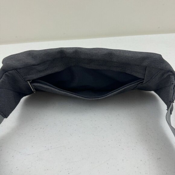 WATERFLY Fanny Pack Chest Bag Lightweight Adjustable Belt Zip Pockets Gray - Picture 6 of 13